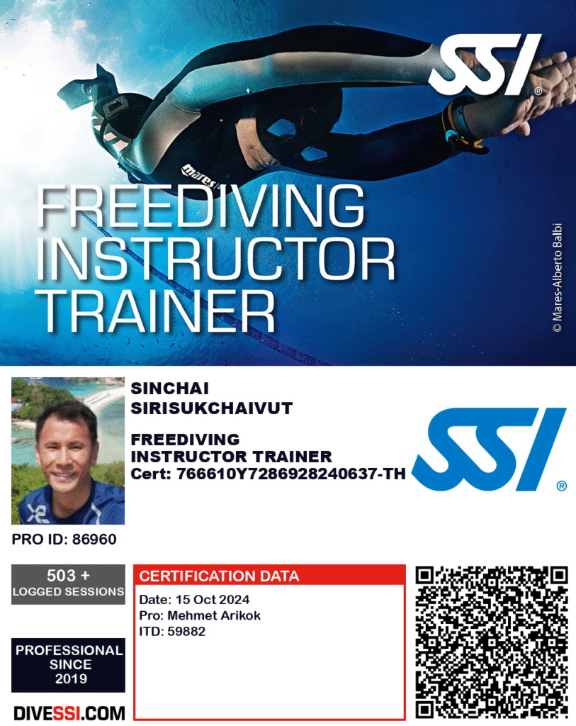Freediving Instructor Trainer